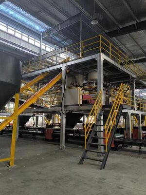 Μηχανή σχηματισμού τοιχοειδών εξοπλισμένη με γραμμή παραγωγής πλακιδίων με μόνωση XPS