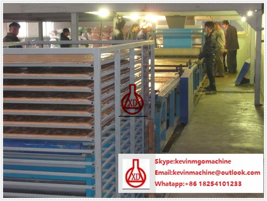 5.5Kw κινητήρα ισχύος οροφή πλακάκια εξοπλισμό, PLC σύστημα ελέγχου φύλλα κατασκευής μηχανή