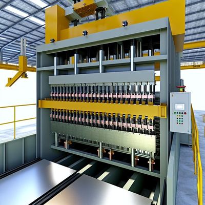 Μηχανή Παραγωγής Πάνελ Τοίχου Γρήγορης Κατασκευής 380V Με Πάχος Υλικού 0.3-0.8mm