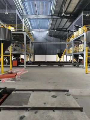 Μηχανή σχηματισμού τοιχοειδών εξοπλισμένη με γραμμή παραγωγής πλακιδίων με μόνωση XPS