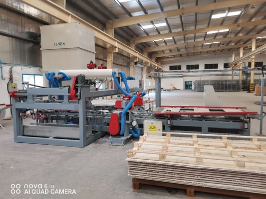 2400mm μήκος πλάκας Σιμέντο γραμμή παραγωγής πλάκας με ομαλή και ακριβή κοπή