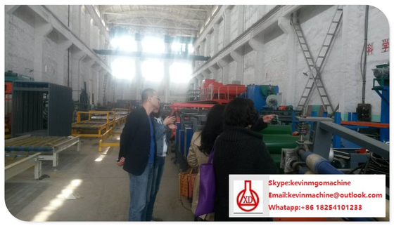Αυτόματο δομικό υλικό που κατασκευάζει τα μηχανήματα, γραμμή παραγωγής πινάκων τσιμέντου ινών CE