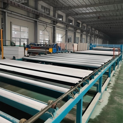 2400 mm μήκος πλάκας και 1200 mm πλάτος πλάκας γραμμή παραγωγής πλακών από ίνες τσιμέντου με αντοχή συμπίεσης ≥ 20Mpa