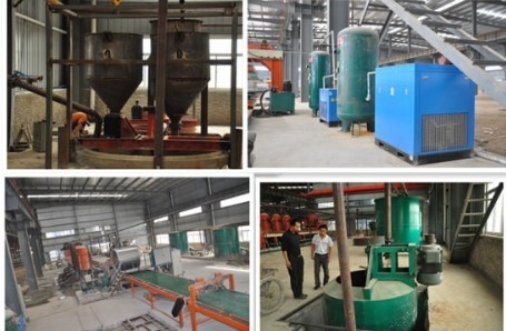 Mgo πινάκων 200kw τσιμέντου ινών επιτροπή τοίχων που κατασκευάζει τη μηχανή