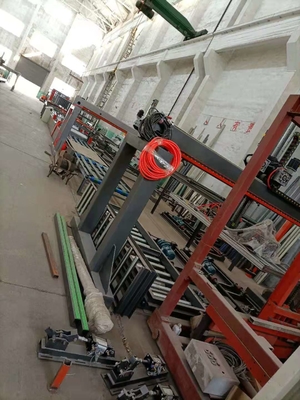 Πλήρως αυτόματη mgo μηχανή πινάκων με την κόλλα που διαδίδει και διαδικασία ξήρανσης επένδυσης